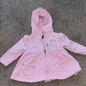 Calvin Klein 12 M Pink Hooded Sweatshirt